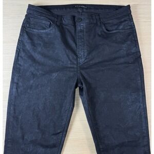 MONFRERE Mens Pluto Style 1026C20 Size 38x32 Dark Blue WASH Jeans Subtle Sparkle